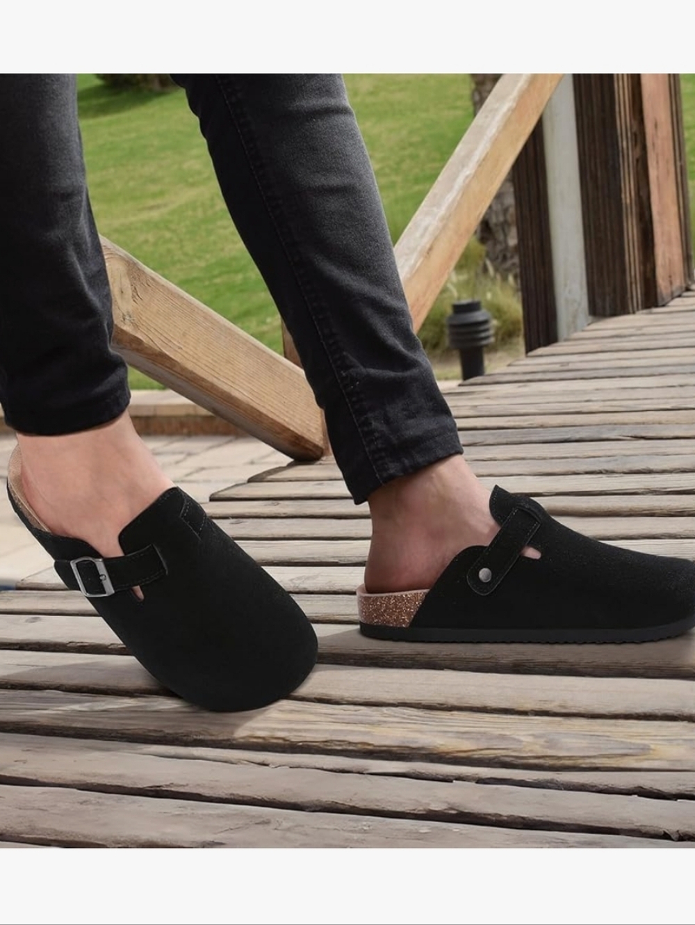 Comfort Clogs Suede Clogs